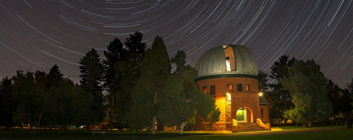 Chamberlin Observatory at Night