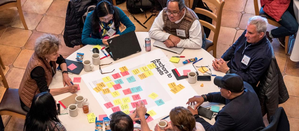 AI Summit table